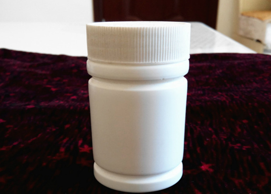 63 Kapseln 70-ml-Plastiktablet-Flaschen/weiße Plastikflaschen-Besetzer-Beweis-Kappe
