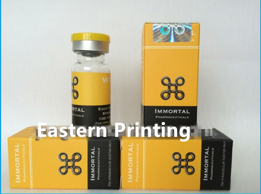 Privates glattes Soem Vial Labels Printing Pharmaceutical Packaging