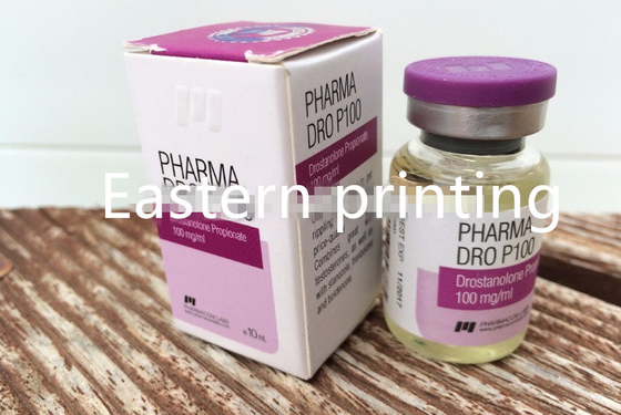 Bestellte Papier-10ml Vial Labels Square Shape For aufbauender Pharma voraus