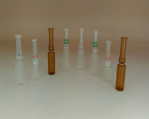 Flaschen-Medikations-Aufkleber bernsteinfarbige Farbe und klare Farbe der Glasampullen-1ml mit Drucken