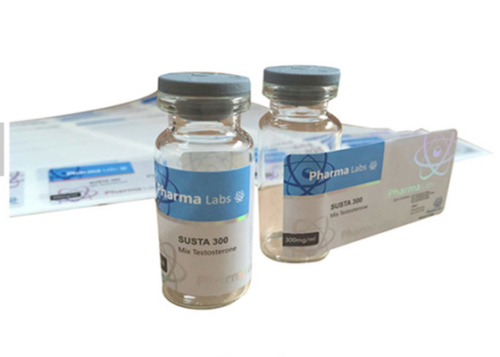 Pharma Labs Hochglanzpapier, personalisierte 10-ml-Flaschenetiketten für Fläschchenflaschen