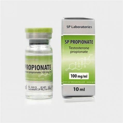 SP-Labortest Propionat 100 mg 10 ml Fläschchen, Etiketten und Schachteln