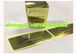 Goldfarbpapier-selbstklebende Aufkleber-schöner Entwurf mit CMYK-Drucken