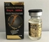 Test Undeconoate 250 mg Glasfläschchenetiketten mit goldgeprägtem Logo
