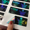 PMS-Farbhologramm-Laserglassteroid Vial Labels