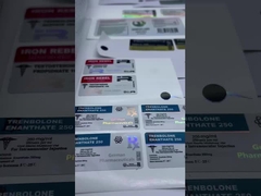 Mehrfarbiges Rezeptflaschenetikett Matte Lamination Goldfolie Papiermaterial