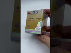 Individuelles Hologramm Halotestin 10 mg Taschenetiketten für Pillen