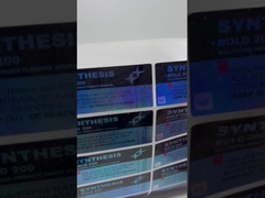 Wasserdichte, dauerhaft kleben Glasflaschenetiketten mit glänzender Oberfläche