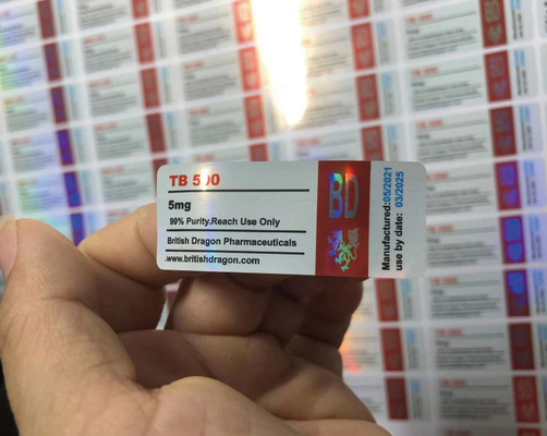 Tirzepatid Bpc - 157 Peptid PET Kunststoff 2 ml Steril Injektions-Peptidflaschen Etiketten
