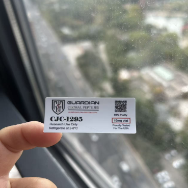 TB500 PVC-Wasserdichte Peptid-Etiketten für Durchstechflaschen