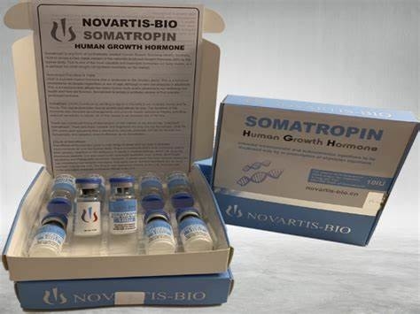 CMYK-Druck von Somatropin 10x10IU-Etiketten und -Boxen mit Blisterpackung 2mlx10Stk