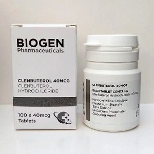 Etiketten für anabolische Fläschchen mit 50 mg Biogen Pharmaceuticals, individuell gestaltet