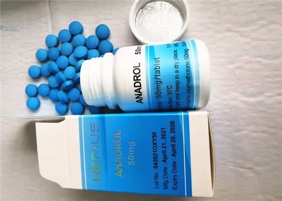 Packung Hepius Anavar Oxandrolone  Tadanafil Etiketten und Verpackungen