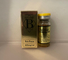 Glänzende goldene Etiketten und Schachteln für die 10-ml-Fläschchen von DHB