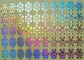 Regenbogen-Farbsicherheits-Hologramm-Aufkleber, kundenspezifische Vinylabziehbild-Aufkleber