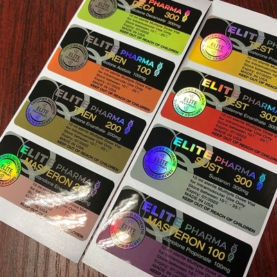 Klebstoff 10 ml Durchstechflaschen Etiketten Individualetiketten Aufkleber Verpackung für Injektionsflaschen