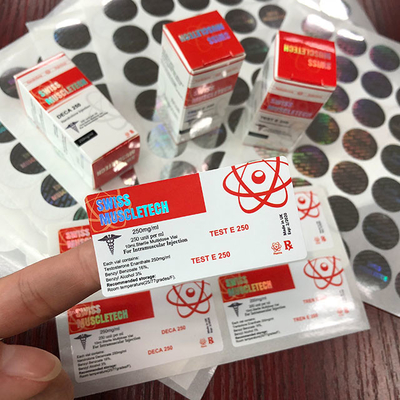 Sustannon 250 Professional Plastik 10ml Durchstechflasche Aufkleber 10ml Flaschen Etiketten Für Pharma-Packung