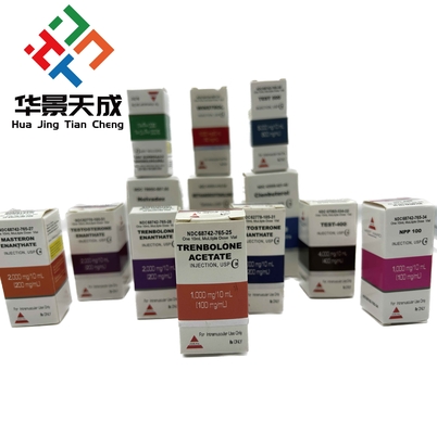 300 g Papierverpackung Pharmazeutische Glasflaschen Box Bodybuilding Druck 10 ml Etiketten Boxen