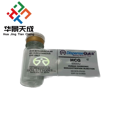 PVC 2 ml Peptidflasche Semaglutidetiketten Bpc 157 Klebstoff Wasserdicht