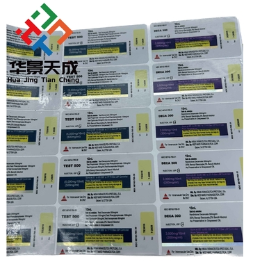5 mg Metribolon-5 Methyltrienolon Öl Steroid-Flaschenetiketten aus PAPER/PET/PVC