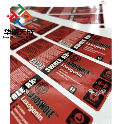 MK677 Ibutamoren Steroidtabletten Orale Tabletten Papieretiketten
