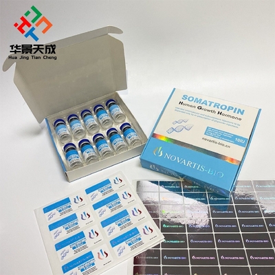 Festklebendes Vinyl 2ml-Peptidetikett für Tirzepatid anpassbar und langlebig