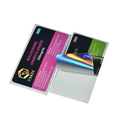 3 ml Durchstechflasche Wasserdichtes Apothekenetikett Druck auf einer Rolle für 10 ml Steroidflaschen
