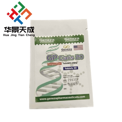 Anavar Oxandrolone 50 Tabletten Pille BAGS Etikett Hologrammdruck Wasserdicht Pharmazeutische Verwendung
