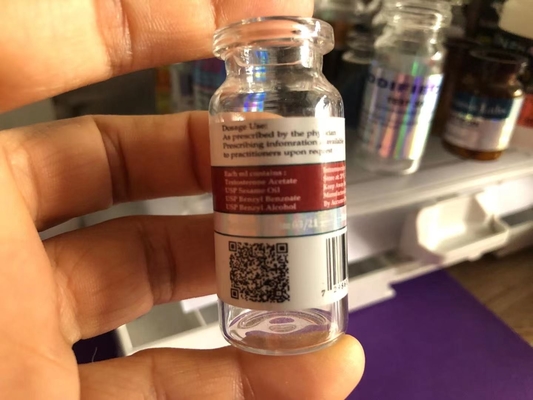 Klare braune 10 ml Glasflaschen Kleine Glasflaschen für Injektionsflüssiges Öl