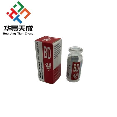 Kostenloses Design 10 ml Durchstechflaschen für Steroid Test Cyp Durchstechflaschen Verpackung