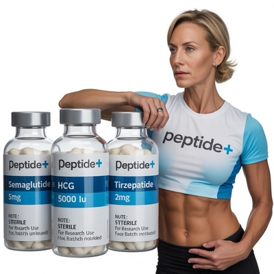 GHRP6 5MG 2 MLBottle Etikettenaufkleber Druck für Peptidpulveretiketten