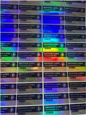 Reta  trutide 10mg individuelles Logo und Design 3ml Vial Etiketten