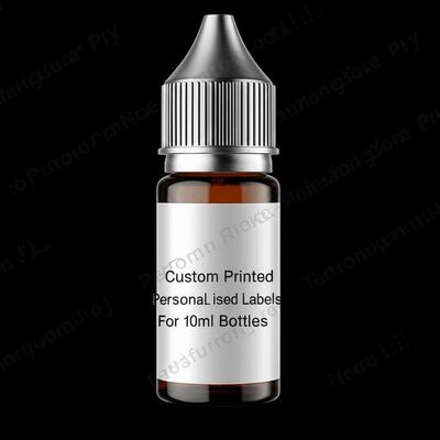 Custom Printed Stickers Personalised Labels For 10ml Bottles