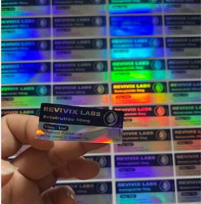 SS-31 Strong Adhesive Labels Peptide Vial Labels 