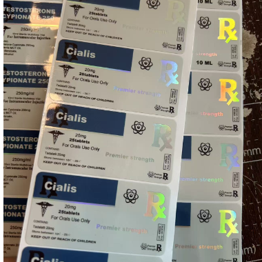 Cialis Endverpackungen für 50 mg Plastikflaschen