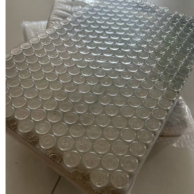 10 ml klare Glasflaschen mit Kappen und Stopfen