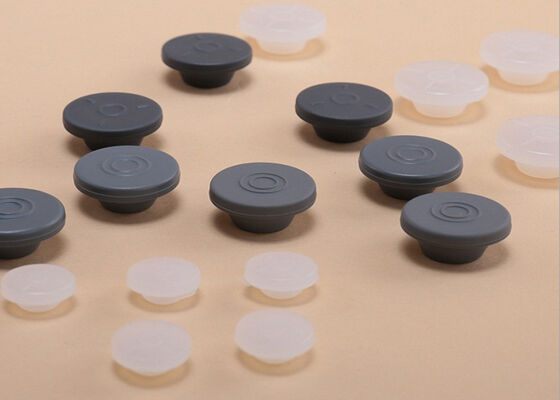 10 ml braune Durchstechflaschen mit Kappe und Stopfen
