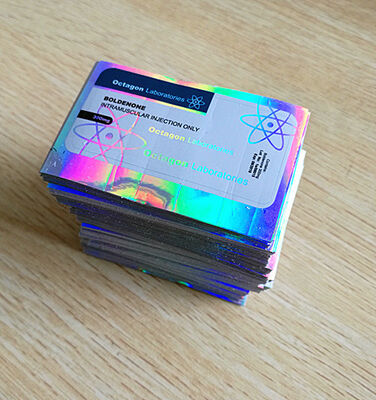 Freier Entwurf kundenspezifischer Druckvial medicine sticker strong sealing