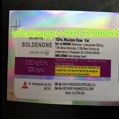 Wasserdichte Fläschchenetiketten aus Kunststoff, selbstklebende Aufkleber, matte Laminierung