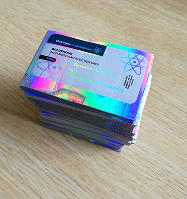 Digitales Drucken Durchstechflasche Durchstechflaschenetiketten Rechteck 10 ml