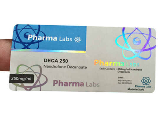 Holografische Etiketten für verschreibungspflichtige Fläschchen/individuelle selbstklebende Aufkleber, kostenlose Muster