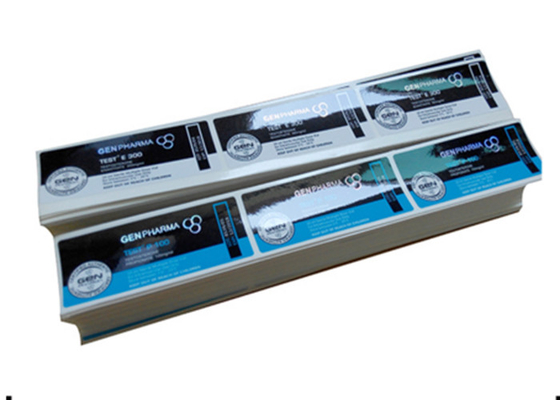 Testen Sie Enanthate 300 mg Glasfläschchenetiketten für anabole Fläschchen 10 ml Glasflaschen