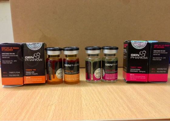 Aufkleber der kundenspezifisches Druckwasserdichte Phiolen-10ml/vial-Flaschen-Aufkleber und Kästen