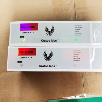 10 ml Injektionsflasche Pharma Steroid Sust/Var/Dboll/Primo 10 ml Glasflasche Anabole Etiketten