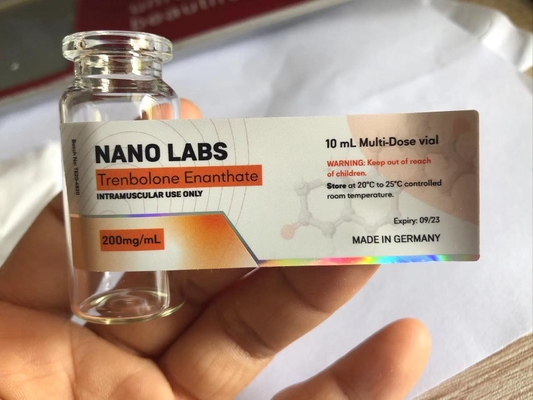 Steroid-Injektionsetiketten 1 ml Durchstechflasche Etiketten für Bodybuilder