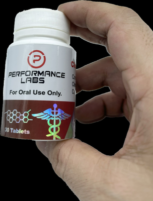 Anavar Oxandrolone orale Tabletten Etiketten wasserdicht angepasste Größe Papieretiketten