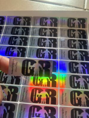 BPC-157 Peptid-Injektion 3 ml Durchstechflasche Etiketten Quadratische Form Freie Probe