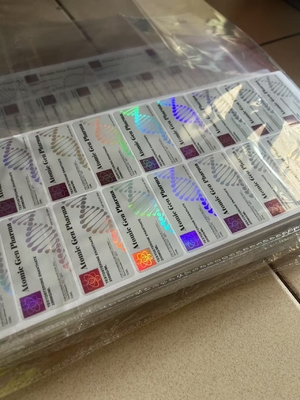 Glasflaschenetiketten Permanent Klebstoff und Digitaldruck für hochhafte Glasflaschen