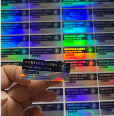 Reta  trutide 10mg individuelles Logo und Design 3ml Vial Etiketten