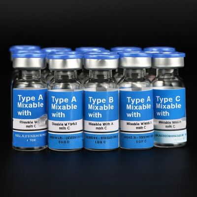 Wasserdichtheit Ja Glasflaschen Etiketten bieten Typen, die mit verschiedenen Namen mischen können und mit Kunden Logo angepasst